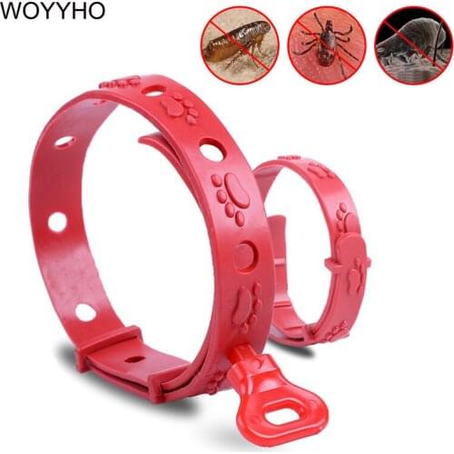 1pc Adjustable Pet Dog Outdoor Protective Anti Flea Ticks Mosquitoes Cat Puppy Dogs Collars