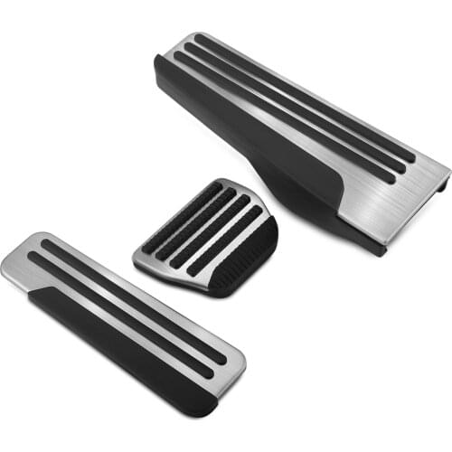 3Pcs Car Foot Rest Footrest Accelerator Fuel Gas Brake Pedal Pads Covers For Infiniti G25 G35 G37 Q50 Q60 EX25 QX50 QX70