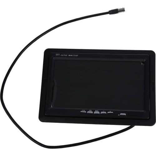 7 "Car Car TFT Color Monitor for VCD DVD GPS Rear View Camera + Remote