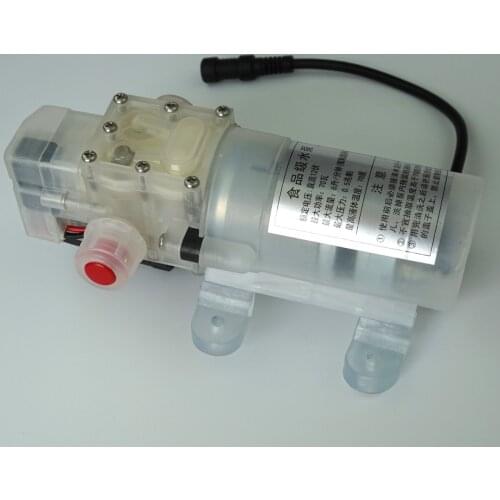 Free shipping Food grade mini diaphragm pump, dc 12v, 70W, food grade material, used for red wine, milk, etc