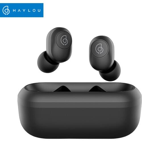 Haylou GT2 TWS Wireless Bluetooth 5.0 Earphone Mini Portable 3D Stereo Bilateral Call Headphone Waterproof DSP Noise Reduction