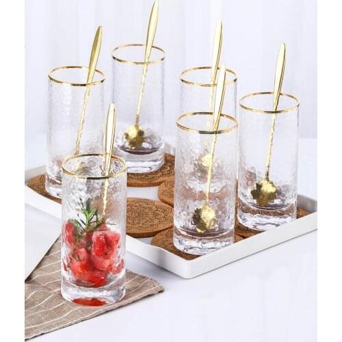 Drinking Glasses Transparent Round Goblet Glass Cup Beer Glass Tea Cup Water Bottle Drinkware Coffee Mugs Wine Glasses Shot