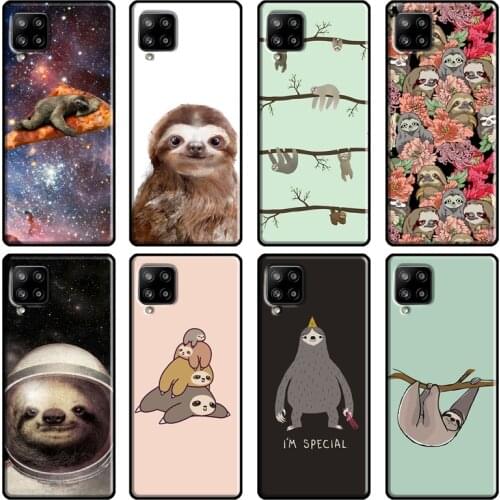 Sloth Stack Phone Case For Samsung Galaxy A51 A70 A71 A72 A52 A41 A31 A02S A12 A21S A20e A10 A40 A50