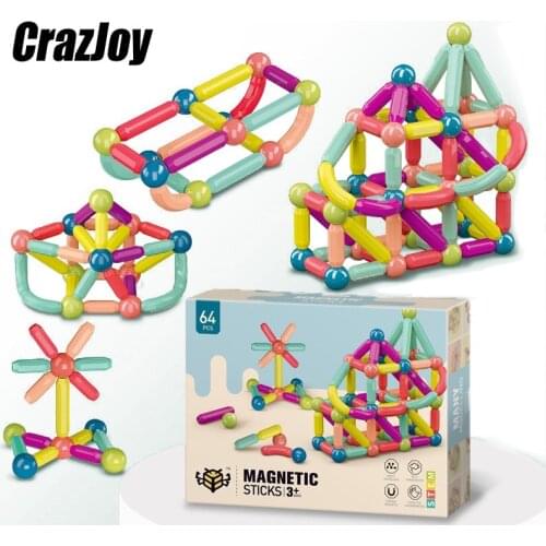 Магнитные конструкторы CrazJoy China At AliExpress