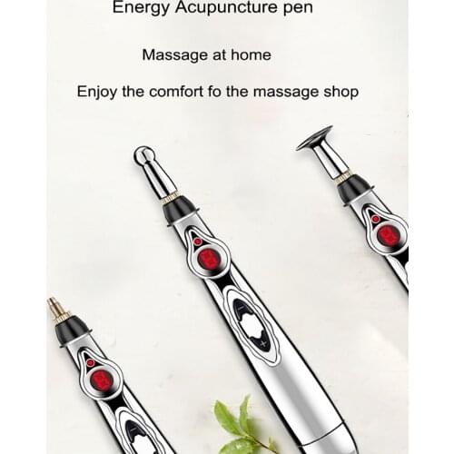 Electronic Acupuncture Pen Meridian Energy Acupoint Detector Relieve Muscle Pain Massage Meridian Energy Pen Analgesic Tool