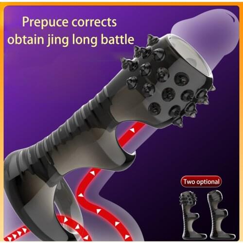 Penis Ring Reusable Silicone Cock Ring Penis Enlargement Delayed Ejaculation Ring Dick Sex Toys Cock Penis Sleeve Ring For Men