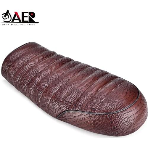 JAER Motorcycle CB450 CB500 CB550 CB650 CG125 GN250 CL175 CL200 Cafe Racer Seat Cushion Flat Brat Tracker Saddle Vintage