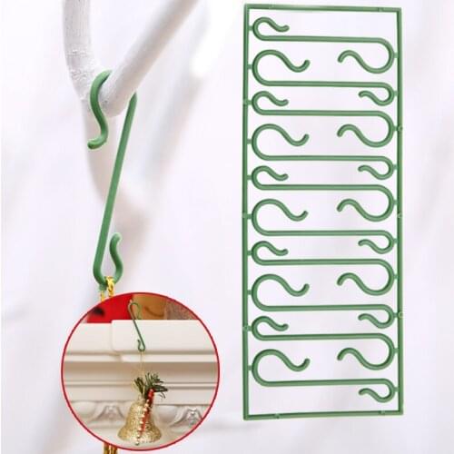 New Christmas Tree Hooks For Pendants Decoration Santa Claus Christmas Ornaments Hanging Hooks for Home Dolls