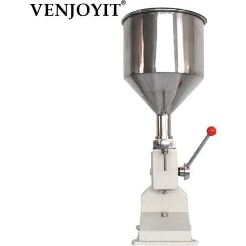Manual Food Filling Machine Nail Polish Cosmetic Cream Honey Liquid Paste Packaging Equipment Shampoo Juice Filler