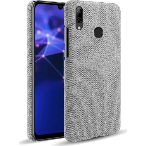 Cloth Cases For Huawei P Smart 2019 Case Slim Retro Cloth Hard Phone Cover for Huawei P Smart 2019 Psmart 2019 POT-LX1 POT-LX3