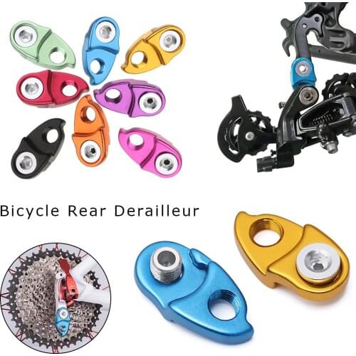 Bicycle Rear Derailleur Hanger Extension Extender Aluminum Road Bike MTB Cycling Frame Gear Tail Hook Extender Road Link