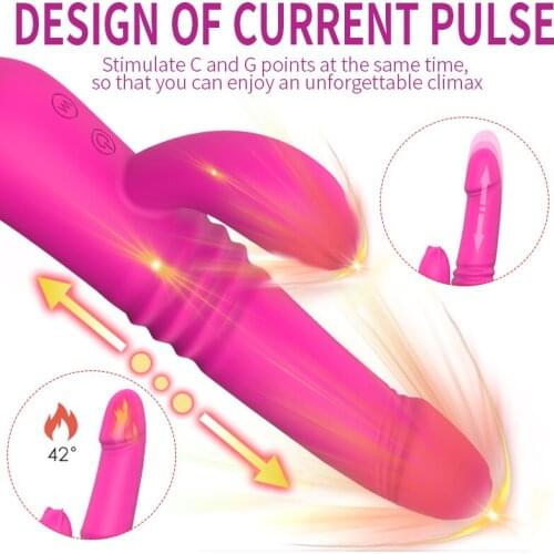 SHANDE G Shop Powerful Rabbit Vibrator Sex Toys For Women Masturbator Female 9 Vibration Modes Erotic Dildo Toys For Adults