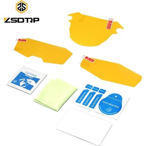 ZSDTRP For Yamaha MT-07 FZ-07 MT09 FZ09 for Kawasaki Z900/Z650 Cluster Scratch Speedometer Film Screen Protector 2014-2017