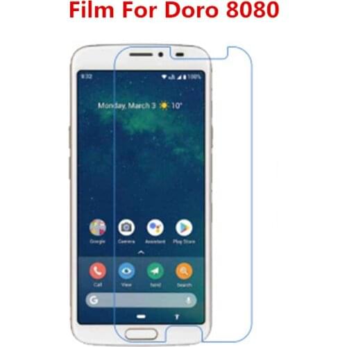 1/2/5/10 Pcs Ultra Thin Clear HD LCD Screen Protector Film With Cleaning Cloth Film For Doro 8080