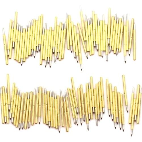 100Pcs/Bag Spring Test Probe Pogo Pin P75-B1 Dia 0.5mm Length 16mm