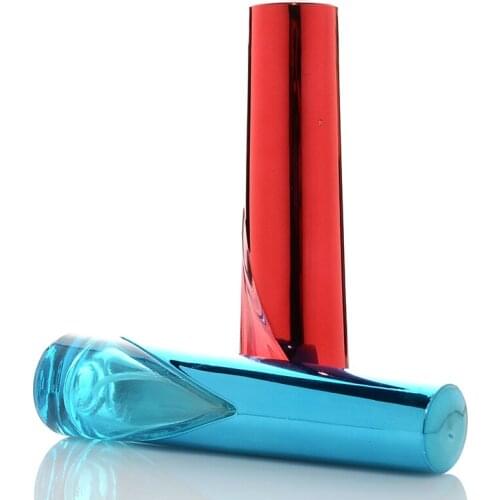 12 ML Empty Refillable Perfume Bottle Blue Red Green Makeup Packaging Travel Glass Perfume Atomizer Spray Pump Bottle 25 pcs/lot