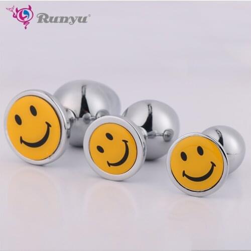 Butt Plug for Beginner Anal Plug Sex Toy Stainless Smooth Steel Butt Plug Trainer For Women/Man Anal Dildo Runyu Adults Sex Shop
