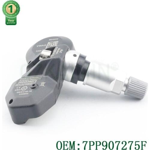 Car Tire Pressure TPMS Sensor OEM 7PP907275F 7PP907275B 7PP907275D for Audi for v w 433MHz car sensor