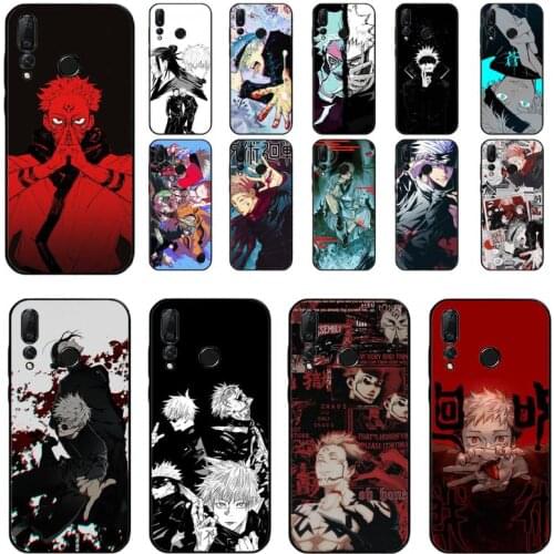 Jujutsu Kaisen Yuji Itadori anime Fall resistant Phone Case For Huawei honor 10 9 lite 7a 7c 30 Pro