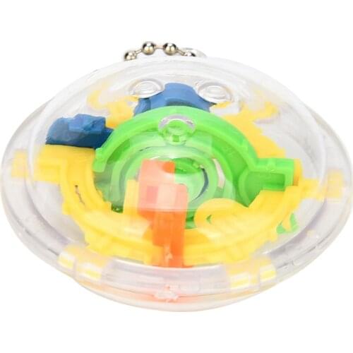 HIINST Mini Ball Maze Intellect 3d Puzzle Toy Balance Barrier Magic Labyrinth Spherical z1129 20