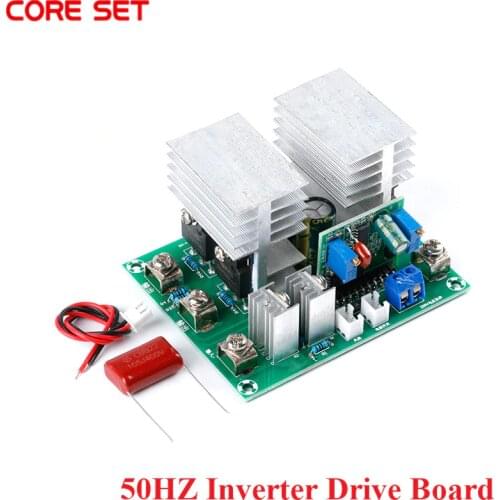 50HZ Inverter Drive Board Single DC 12V AC 220V Transformer Bridge Quasi-sine Wave Boost Step Up Module 500W Voltage Regulator