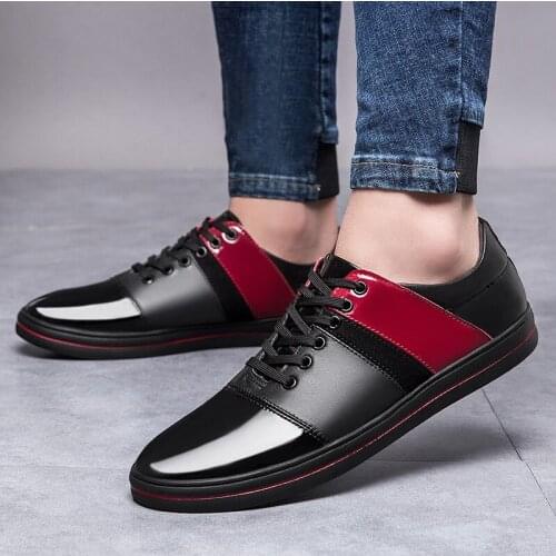 Mens casuales fashion 2020 man sapatos zapatos Mens hombre causal masculino casual cuero shoe black shoes para loafers sale for
