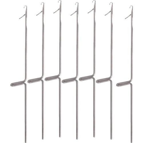 LETAOSK 50PCS Siver Reed Singer Studio Knitting Machine Needle Steel Needles Set fit for SK280 SK360 SK580 SK840