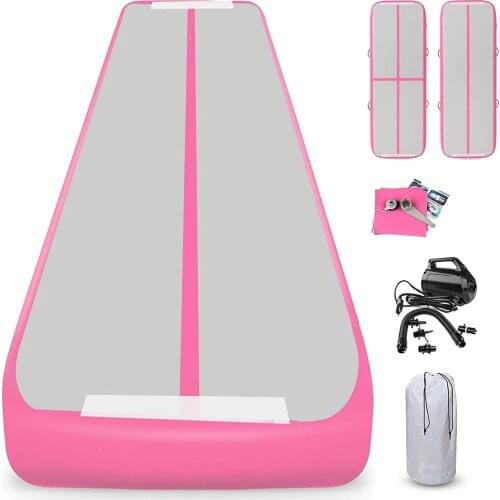 Free Shipping Inflatable Gymnastics AirTrack Tumbling Air Track Floor 3*0.1*0.2m 4m 5m Trampoline Electric Air Pump
