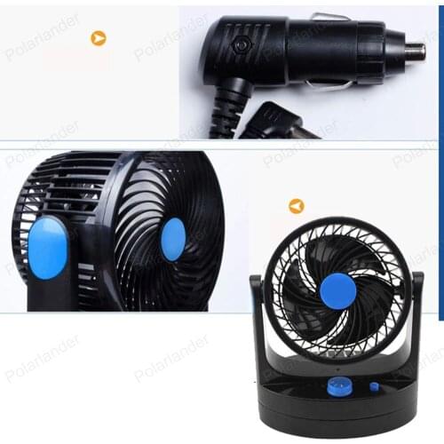 2015 newly attractive best price auto fan 12V Portable Vehicle Auto Car Fan Oscillating Car Fan Auto Cooling Fan Free Shipping