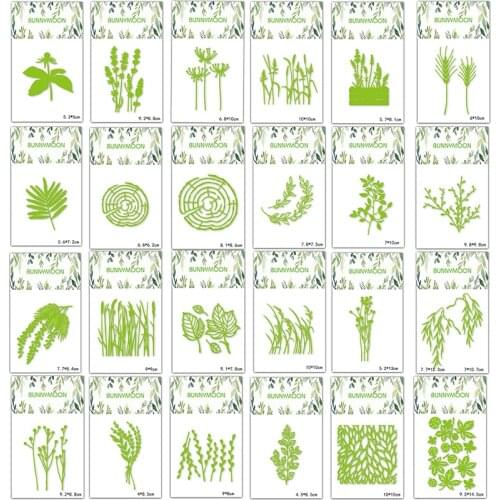 CH 2021 New Arrival Presell Leaf Metal Cutting Dies Stencils for DIY Scrapbooking/photo Album stamps Decorative Embossing DIY