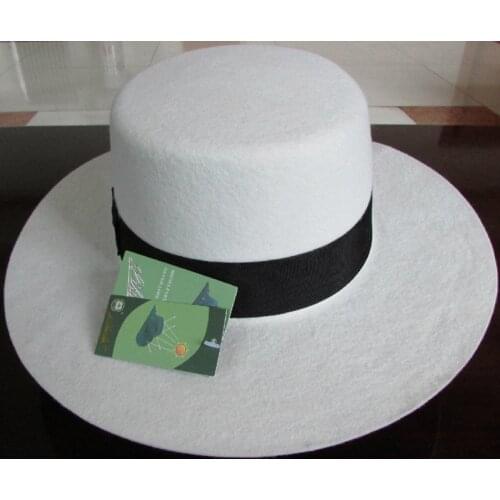 New England Style Christmas Fedora Jazz Hat Men Women 100% Wool Girls Fashion Autumn Winter Retro Trilby Hat