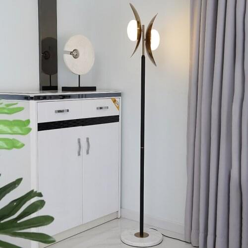 Postmodern light luxury floor lamp living room bedroom simple fashion atmosphere study creative personality lamps