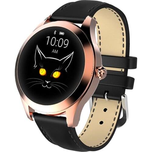 ShuoboZD KW10 Fashion Smart Watch Women Lovely Bracelet Heart Rate Monitor Sleep Monitoring Smartwatch connect IOS Android