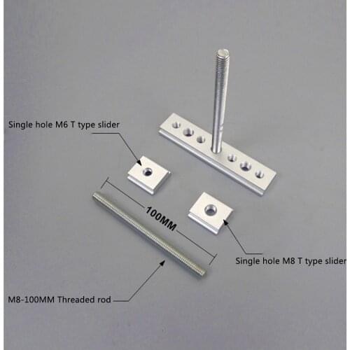 450mm T Track Slot Sliding Slab Slide Block for T-Slot T-Track Woodworking Tool