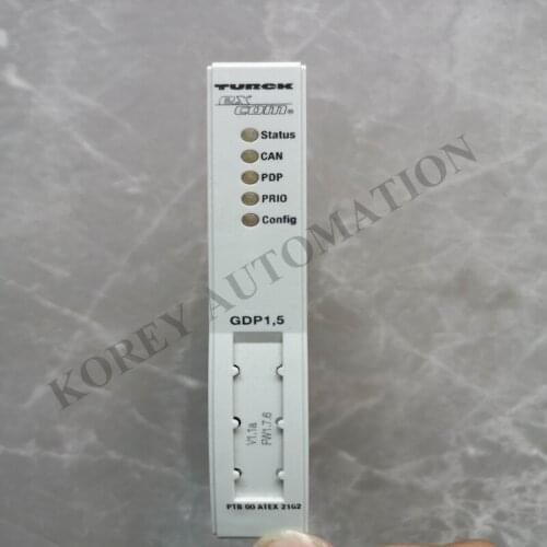 TURCK FIELDBUS REMOTE IO MODULE GDP1.5 USED GOOD IN CONDITION