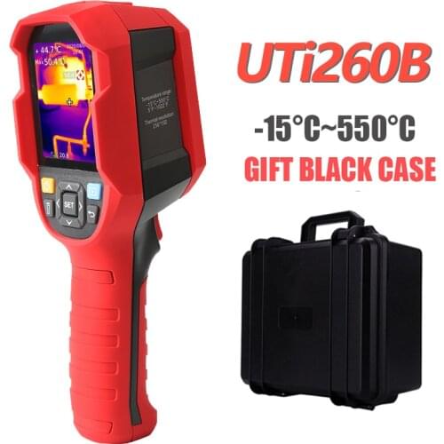 UNI-T Infrared Thermal Imager -15~550°C Industrial Thermal Imaging Camera Handheld USB Infrared Thermometer 256*192 Pixel