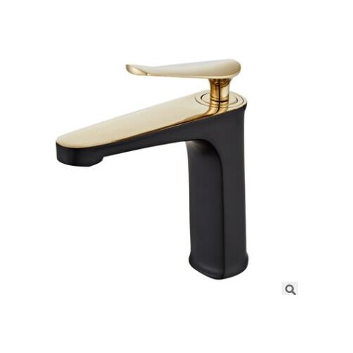 Vidric Bathroom Basin Brass Faucet.Chrome, White Painting, Black Painting, Golden Faucet. Basin Sink Mixer Tap hot&cold Leaves F