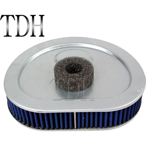 High Flow Motorcycle Blue Replacement Air Filter Air Cleaner For Harley Dyna Softail FXD FLHR FLHT Electra Wide Glide Road King