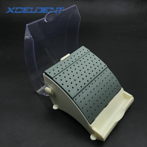 142 Holes Dental Burs Bur Block Holder Holds /Holder Station+Pull Out Drawer Set Dentist Tools