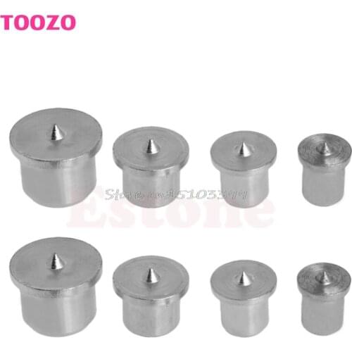 7/8/10/13mm 8pcs Dowel Drill Centre Points Pin Wood Dowel Tenon Center Set G08 Whosale&DropShip