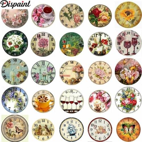 Dispaint Diamond Painting "Flower animal landscape" Cross Stitch Custom Photo Diamond Embroidery Square Round Drill Home Decor