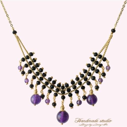 CCijiNG Fashion Leaf Necklaces Natural Crystal Romantic Sweater Chain Long Necklace Pearl Jewelry Women High Quality SG0011