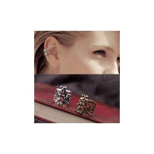 Europe And The United States Fashion Simple Vintage Gothic No Ear Hole Earring Pierced Pearl Earcuff Clip On Earrings Women