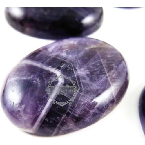 30x40mm large oval natural stone cabochon,amethystine cabs 4120022