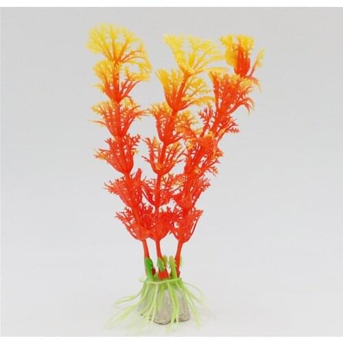 Beautiful Plastic Aquarium Plants Plantas Fantastic Aquario Underwater Artificial Plants Ornament Decor