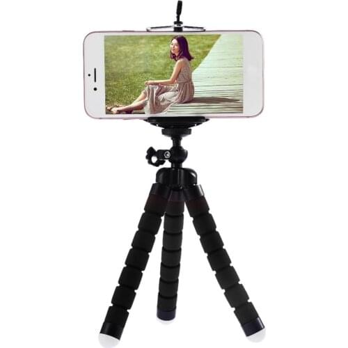 Mobile Phone Holder Flexible Octopus Tripod Bracket Selfie Stand Monopod With Clip for iPhone Samsung Xiaomi Huawei Smartphone