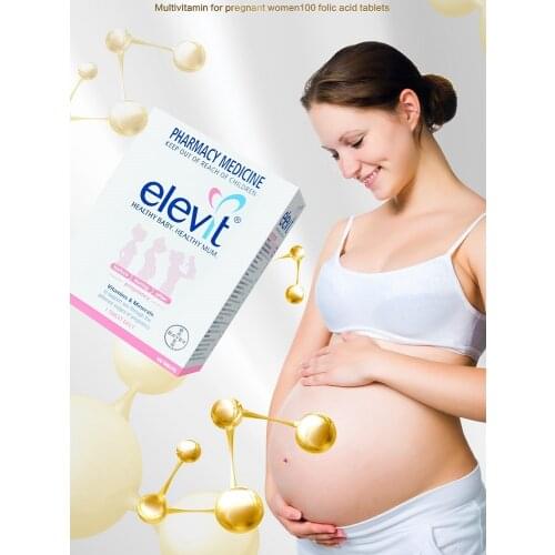 Australia Elevit Pregnancy Multivitamin for Women Trying to Conceive Pregnant Breastfeeding Support Babys Healthy Development