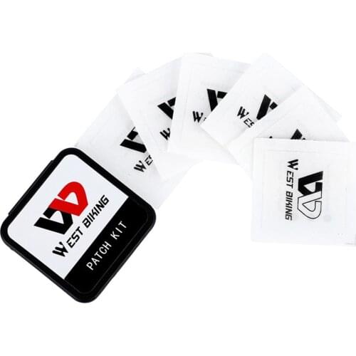 Tire Patch Repair Kit Glue Free Compact Portable Good Air Tightness Strong Sticking Tire Patch Kit For Bicycles Cycling Supplies