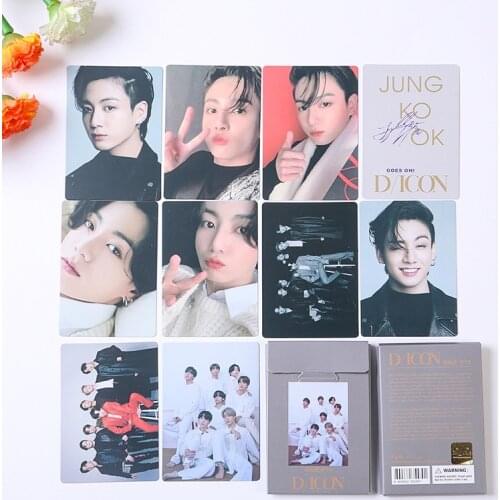 NEW Korea KPOP Bangtan Boys Dicon Mini Photocard Memebers Goes On LOMO Cards Premium Photos