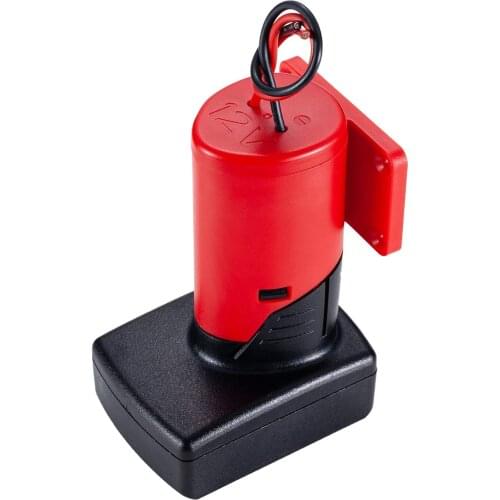 DIY for Milwuakee M12 12V battery adapter dock power 12 awg robotics